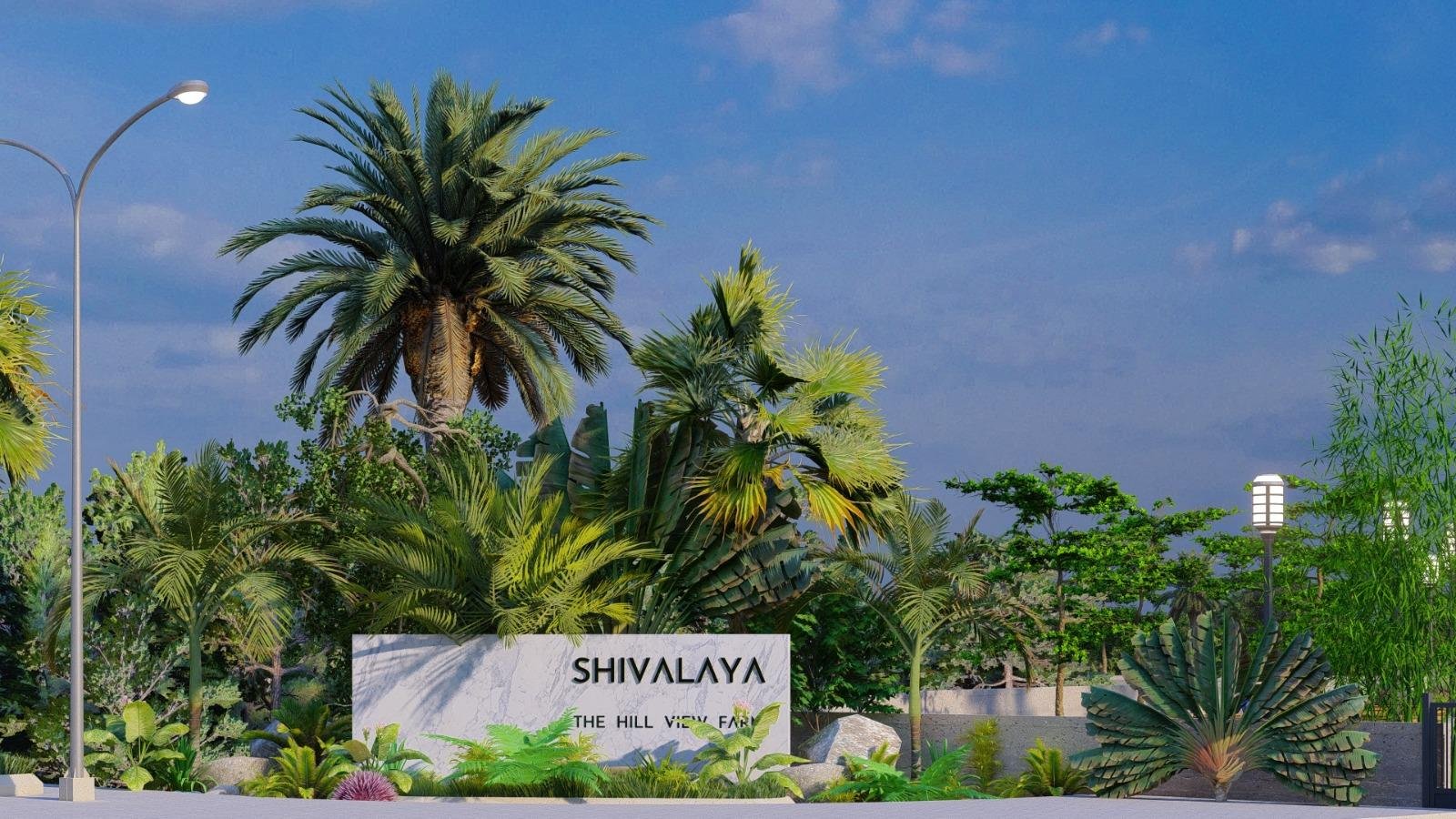 Shivalaya " The Hill View Farm House" Plot Project